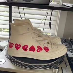 Worn once Commes Des Garçons x Converse